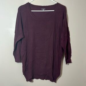 Charlotte Russe size large, long, batwing, style sleeve blouse